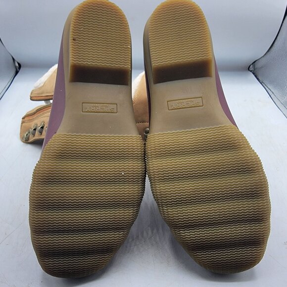 Sperry Boots Womens 8 Brown Saltwater Cozy Winter Casual Walking STS85401 - Picture 8 of 13